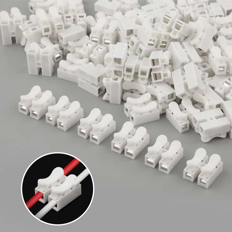 Threadless Push Pin - 50 stks Push Quick Wire Kabel