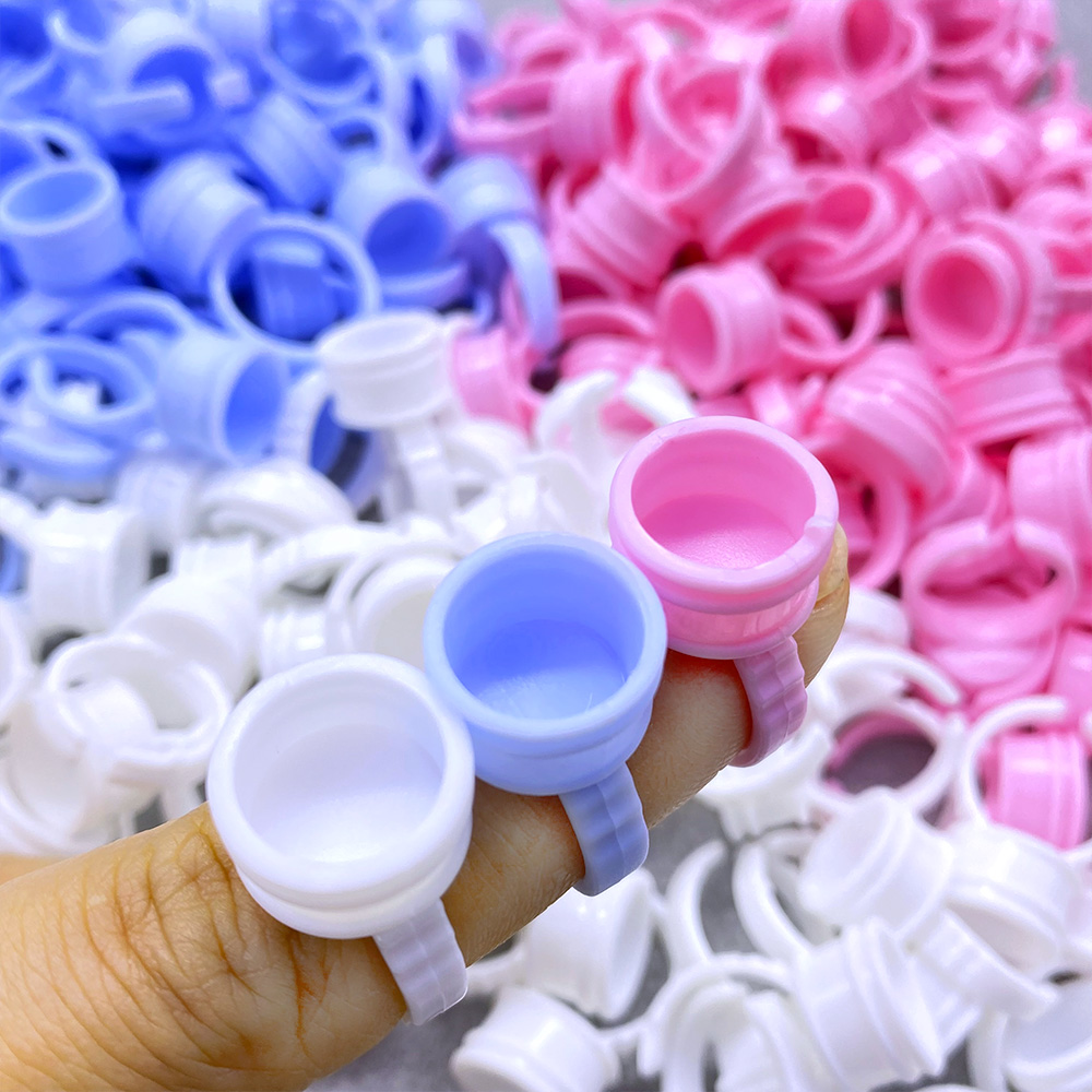 Body Jewelry Tattoo - 100 Stuks Lijm Ringen Voor Wimpers