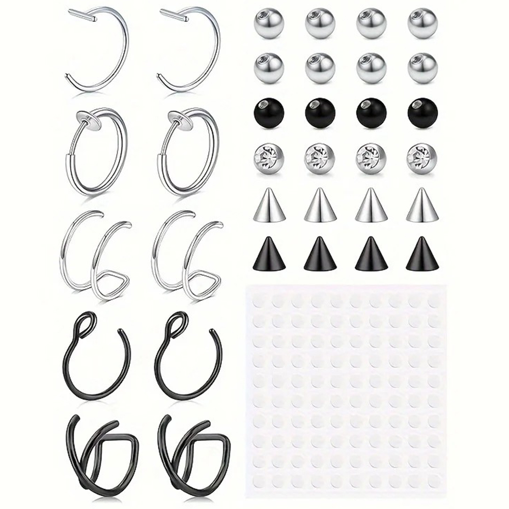 Body Jewelry Lip Ring - Nep-piercings, nep-lipring, nep-neusring, nep-slangenbeet, nep-wenkbrauwpiercing, oorcuff-clip,