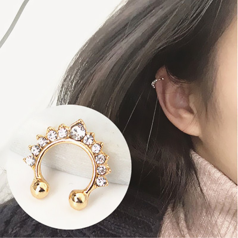 Body Jewelry Ear Piercing - 1Pc U-Vorm Neusklem Neusringen & Studs