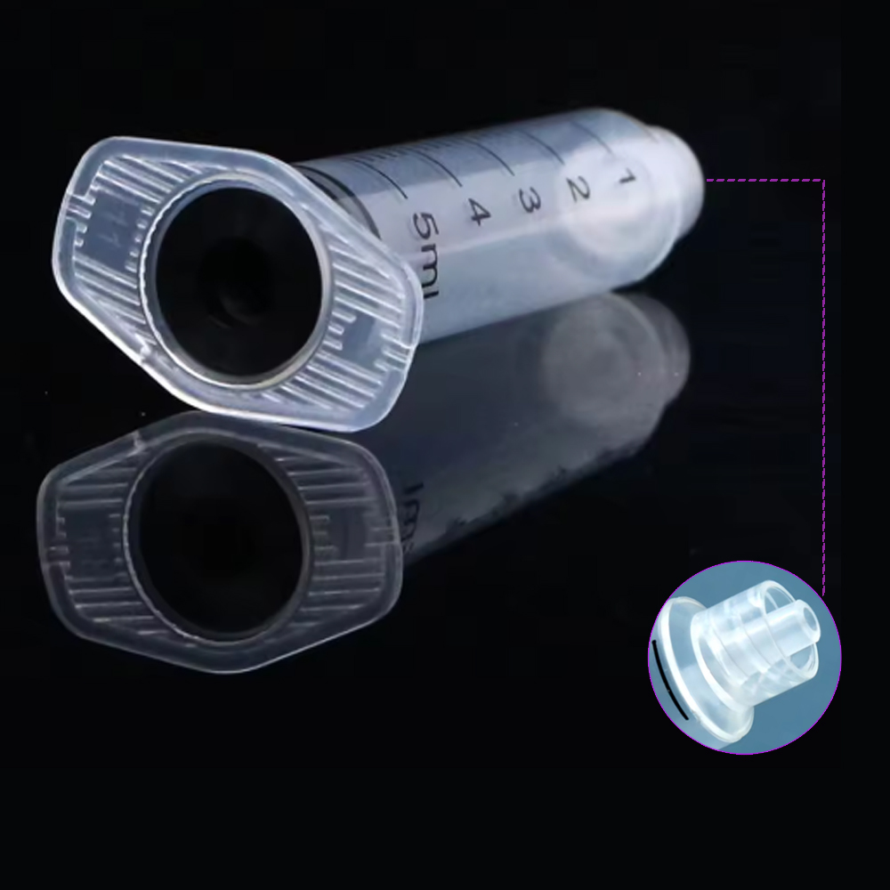 Threadless Push Pin - Spuit Geen Duwstang Schroefdraad Naaldbuizen voor