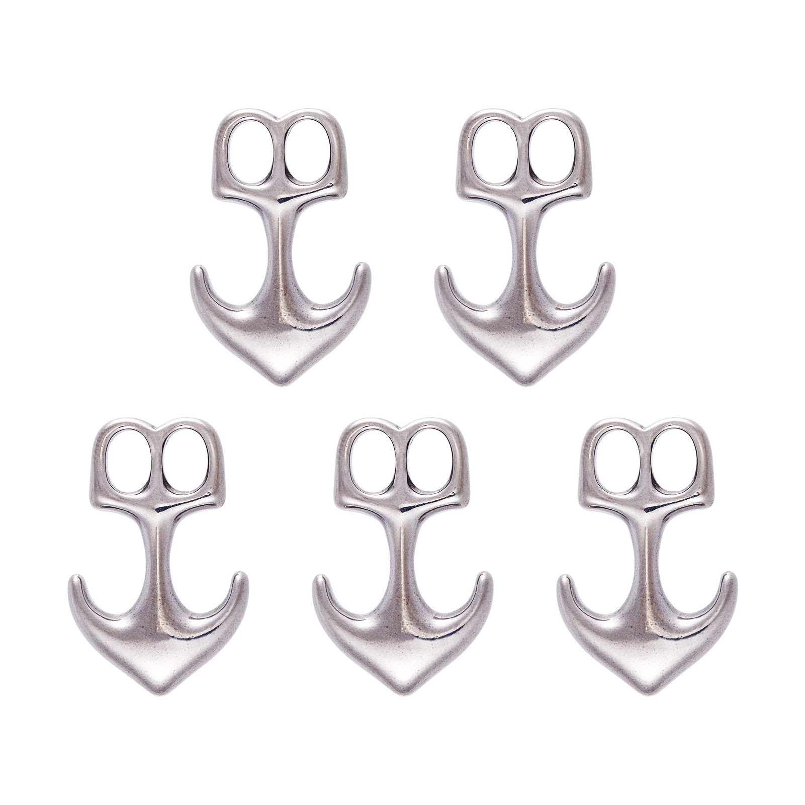 Body Jewelry Diy - 5 stks Ankerhaak Sluitingen 304 Roestvrij