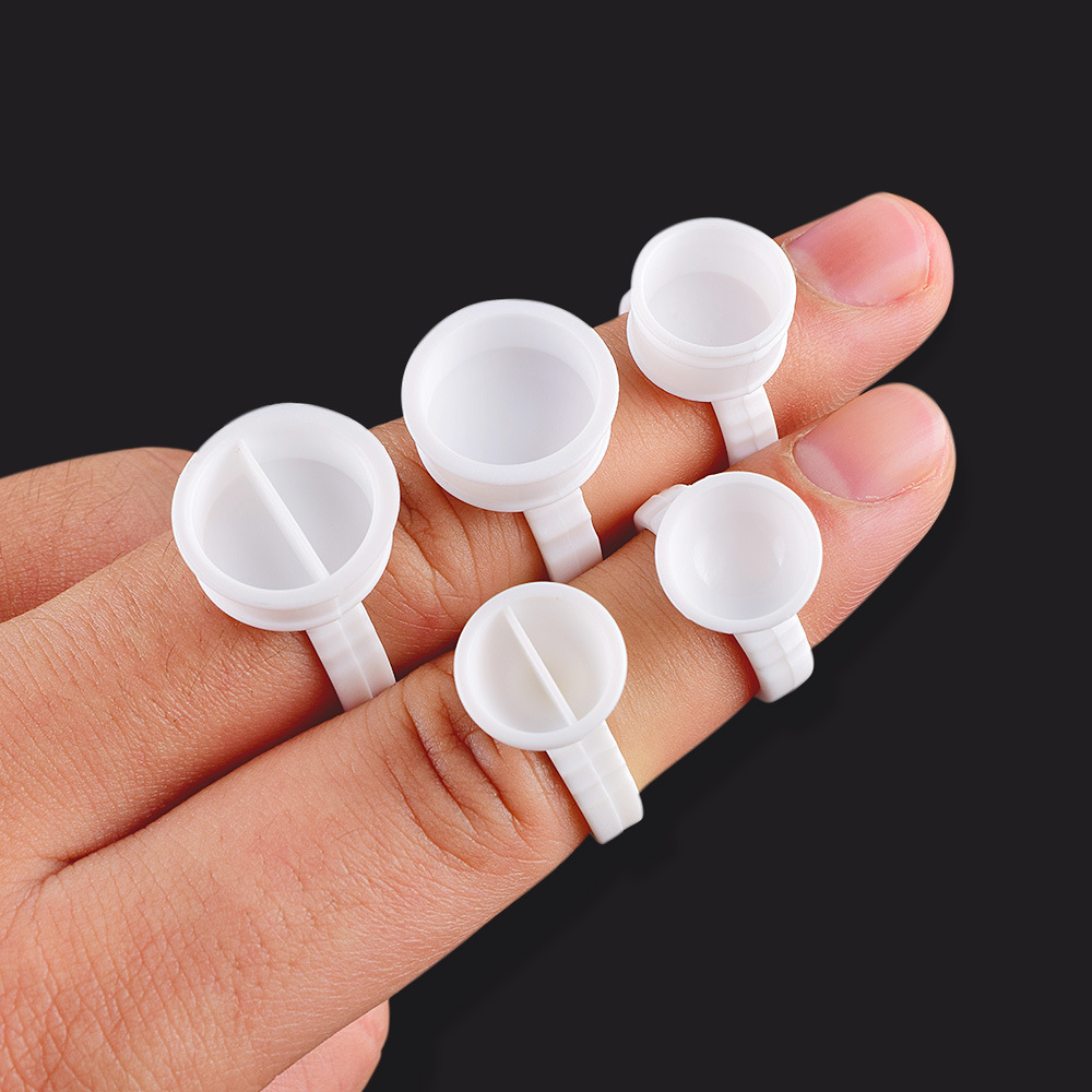 Body Jewelry Tattoo - Wegwerp 100 stks Plastic Pigment Ring