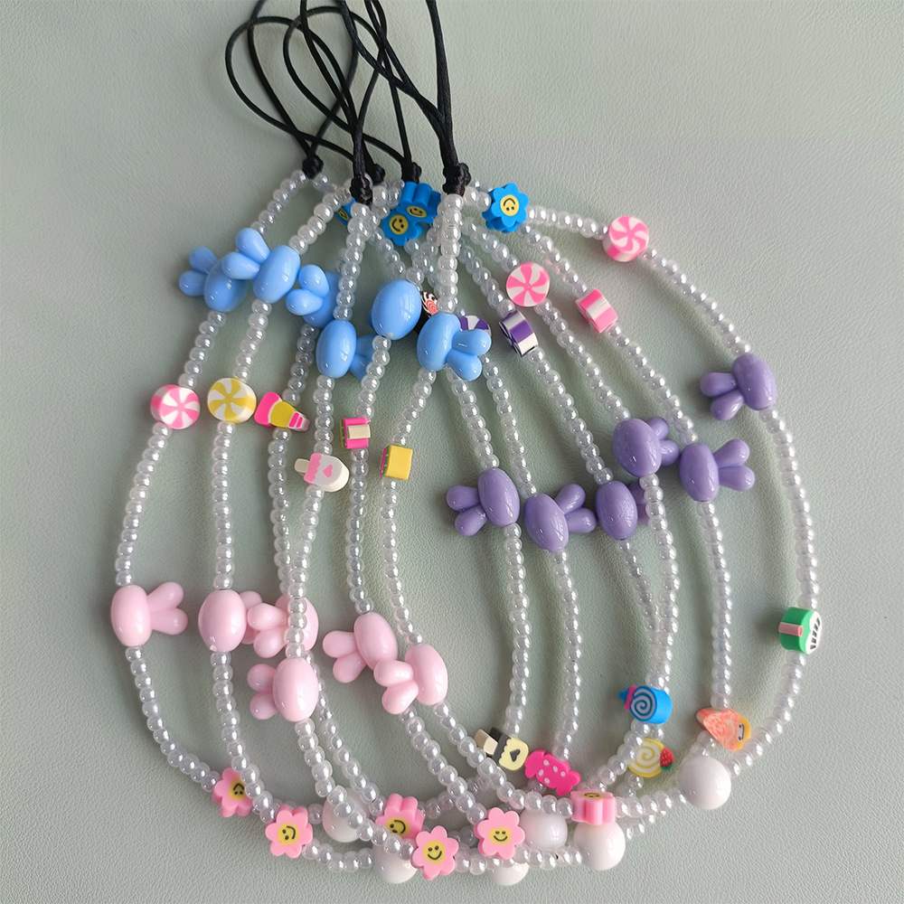 Body Jewelry Y2K - Herlook Dier Konijn Telefoon Bedel Bandjes