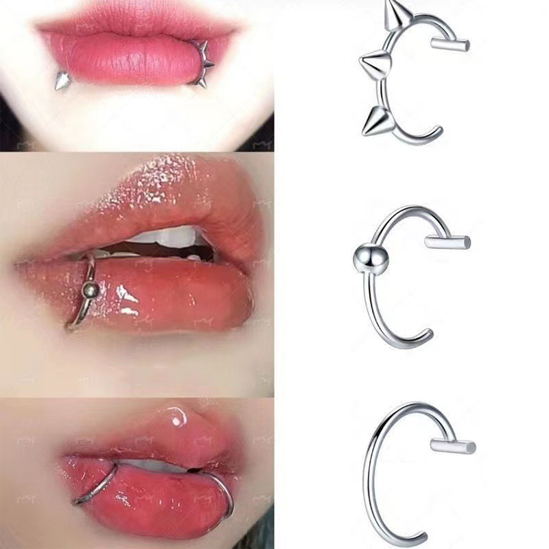 Body Jewelry Lip Ring - 1Pc Rvs Nep Neusring Hoepel Septum