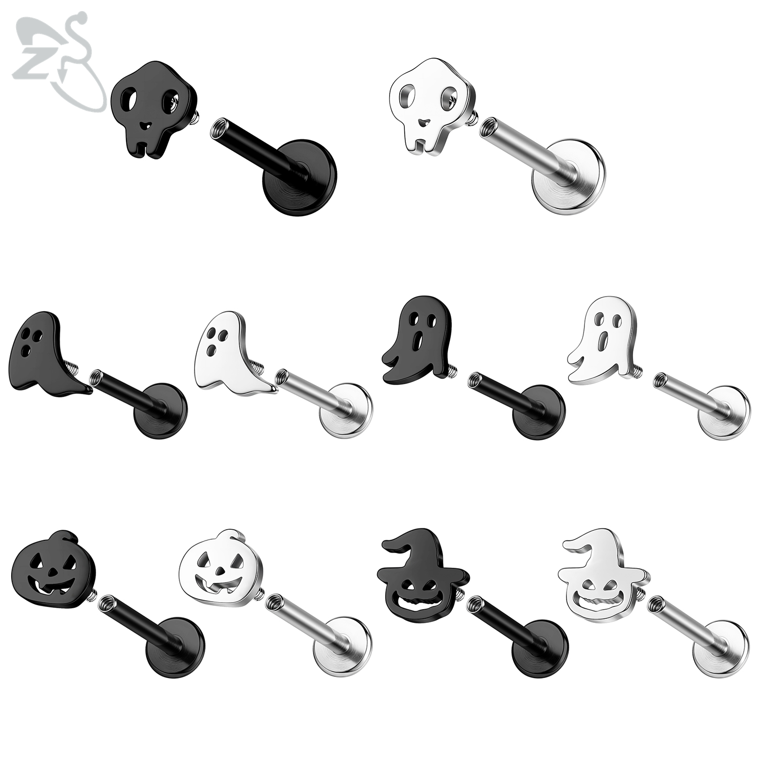 Zs Body Jewelry - Zs 1 Stuk Roestvrij Staal Labret