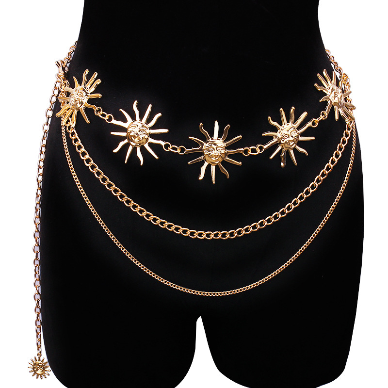 Body Jewelry Online - Chunky Multilayer Punk Gothic Maan Zon
