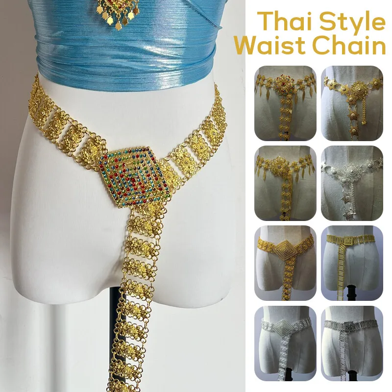 Body Jewelry Chain - 1PC Metalen Thailand Taille Ketting Vrouwen