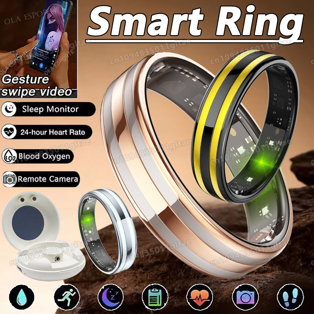 Daith Heart Ring - Gebaardetectie Smart Ring Gezondheidsmonitor Smart Ring