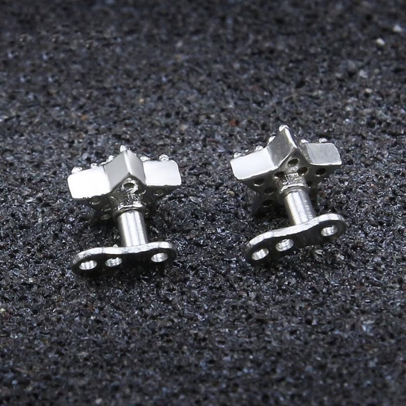 Dermal Anchor Top - Crystal Dermal Anchors Top met roestvrijstalen