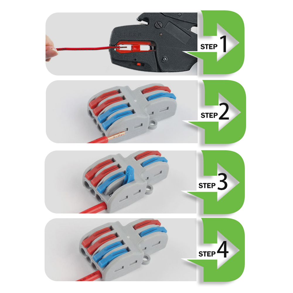 Quick Wire Connector Universel - Threadless Push Pin recensie en prijs