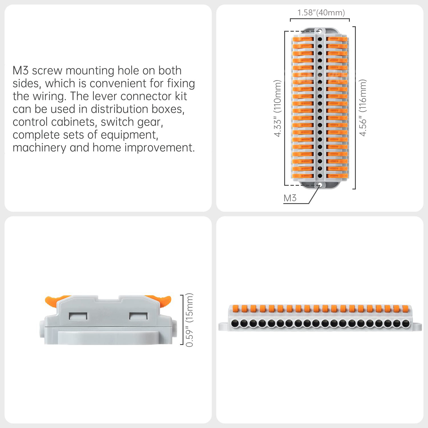 Hendel draadmoerconnector, doe - Threadless Push Pin recensie en prijs