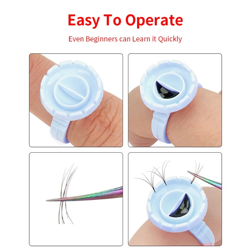 100 Stuks Wegwerp Wimperlijm R - Body Jewelry Tattoo recensie en prijs