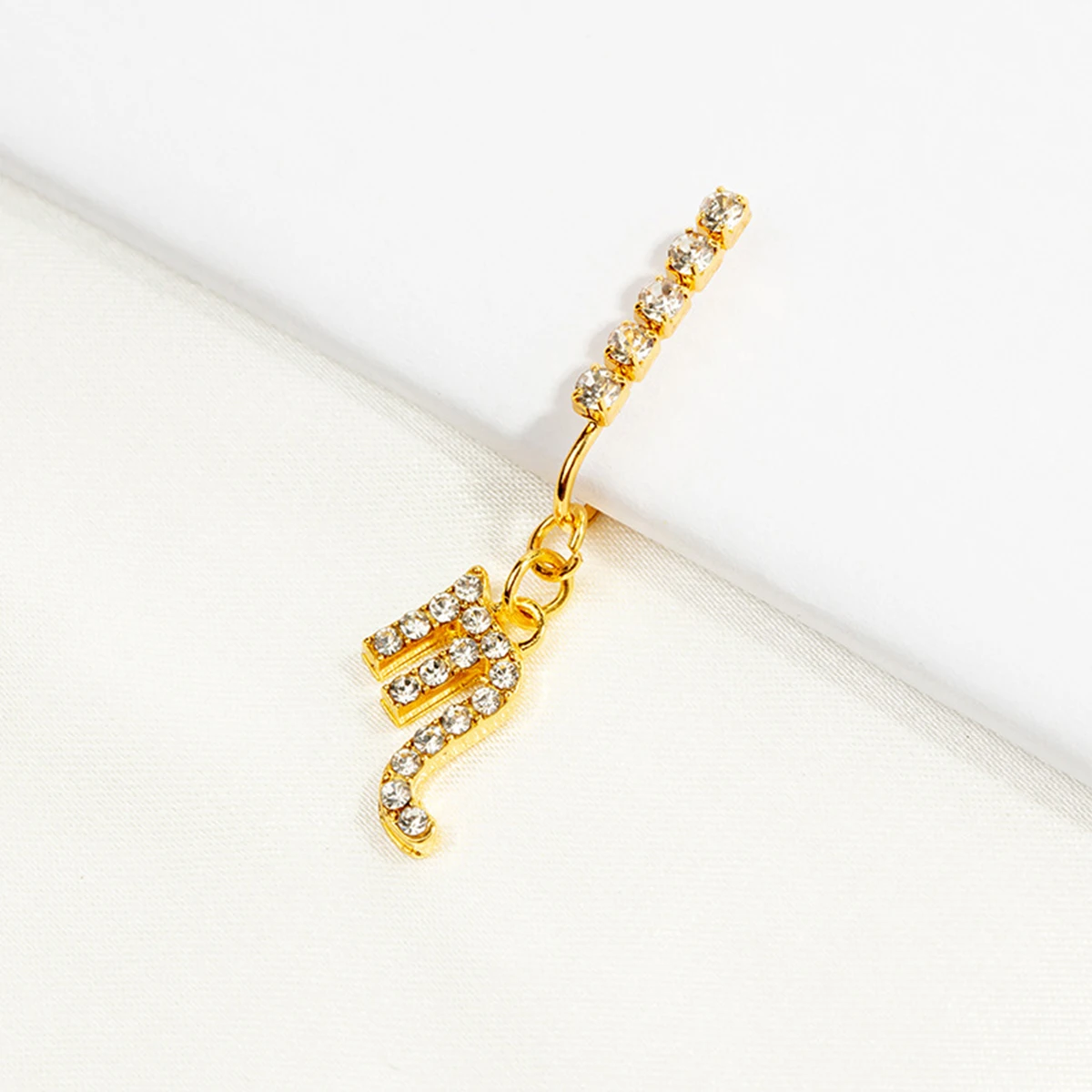 2 Pak Oorklemmen Metalen Zirko - Body Jewelry Ear Piercing recensie en prijs