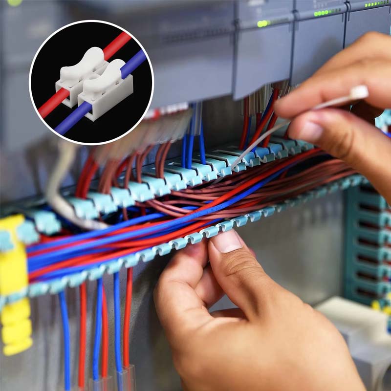 50 stks Push Quick Wire Kabel  - Threadless Push Pin recensie en prijs