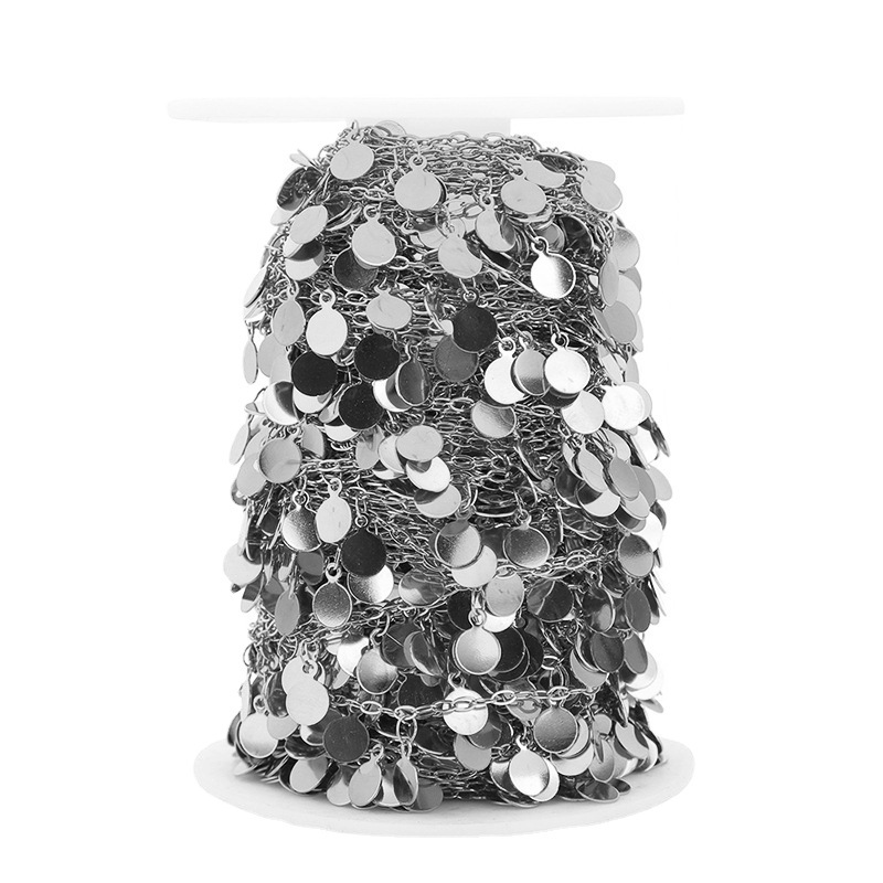 1 Meter RVS 6mm Schijf Handgem - Body Jewelry Chain recensie en prijs