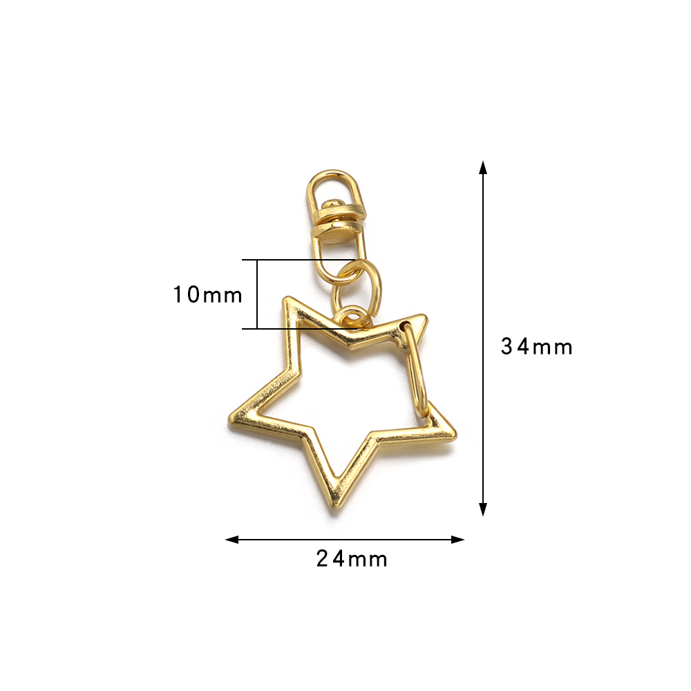 10 stuks legering stervormige  - Body Jewelry Diy recensie en prijs