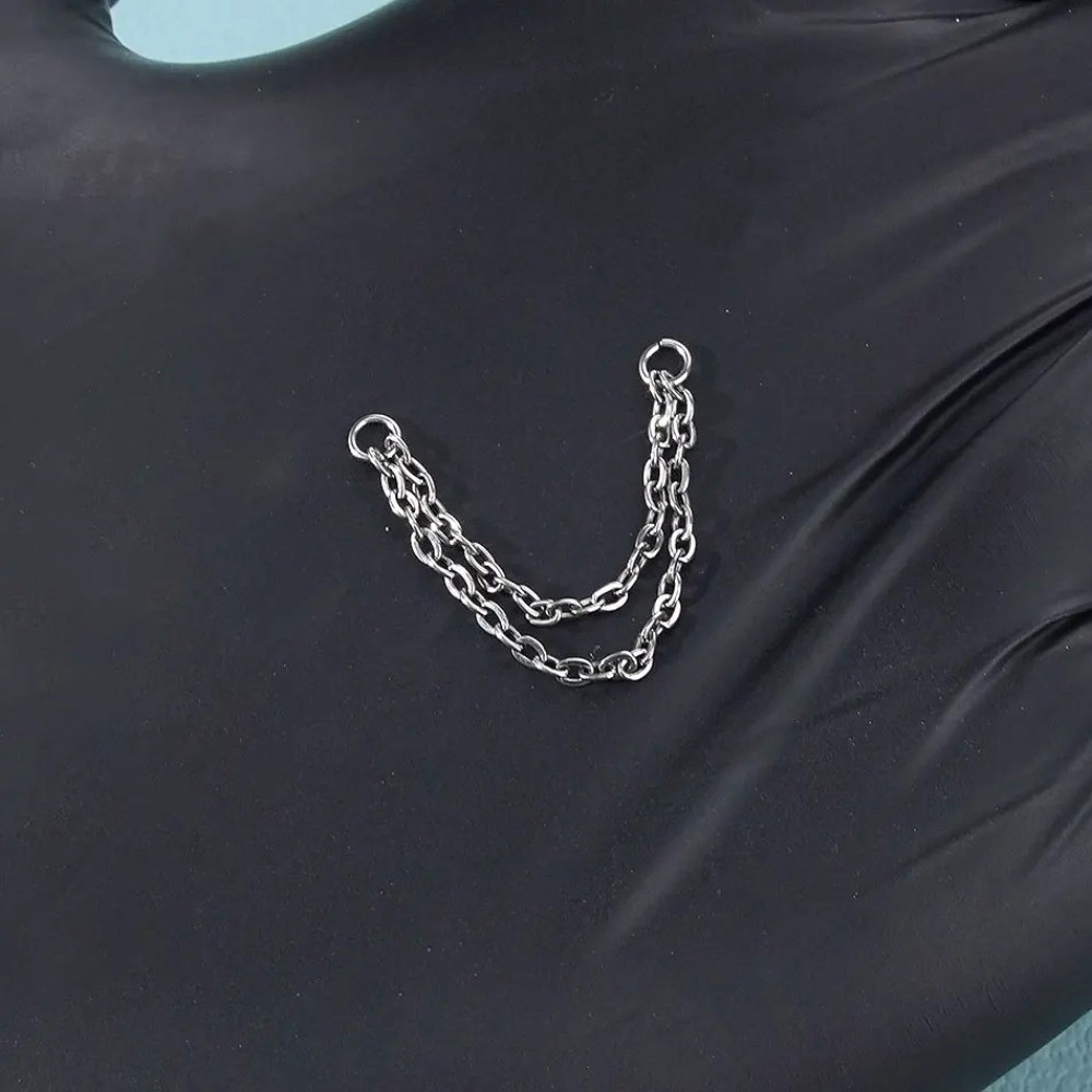 Titanium neusketting Drielaags - Body Jewelry Ear Piercing recensie en prijs