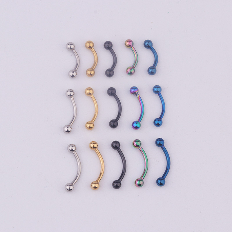5 stks/partij 16G 316L Rvs Geb - Body Jewelry Eyebrow recensie en prijs