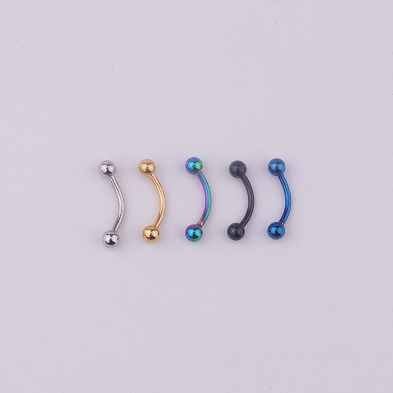 5 stks/partij 16G 316L Rvs Geb - Body Jewelry Eyebrow recensie en prijs