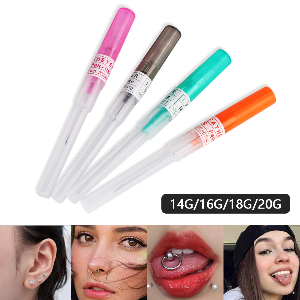 Steriele wegwerp piercingnaald - Body Jewelry Ear Piercing recensie en prijs