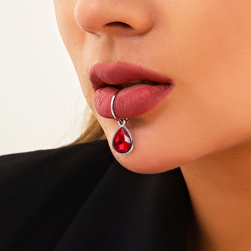 1Pc Nep Piercing Lip Clip Pers - Body Jewelry Lip Ring recensie en prijs