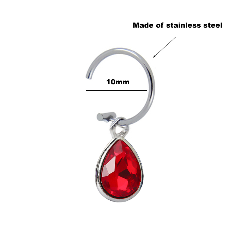 1Pc Nep Piercing Lip Clip Pers - Body Jewelry Lip Ring recensie en prijs