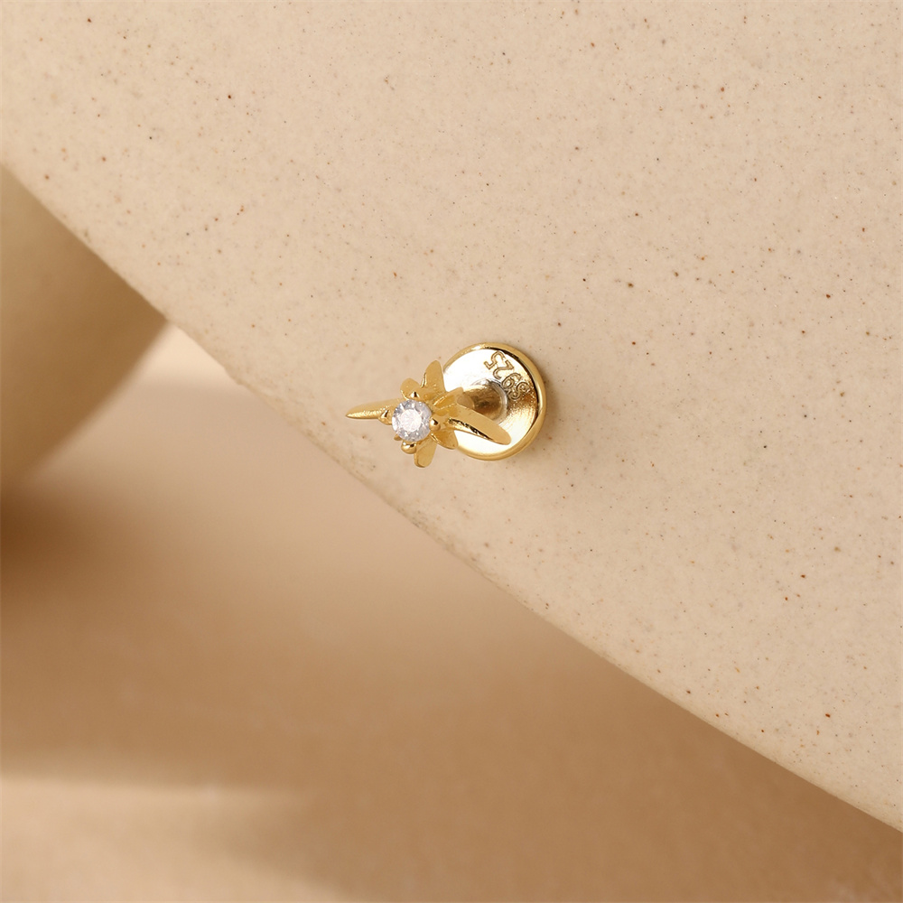 Aide 925 Sterling Zilver Oor B - Body Jewelry Ear Piercing recensie en prijs
