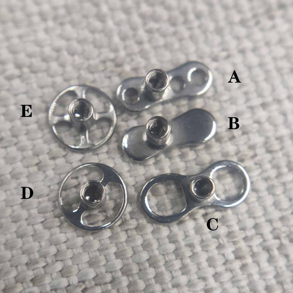 14G Implant Grade Titanium Ast - Dermal Anchor Top recensie en prijs