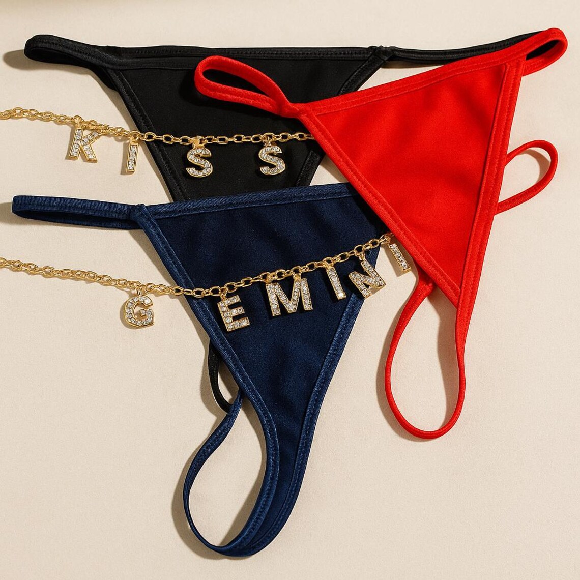 Aangepaste ketting string met  - Body Jewelry Names recensie en prijs