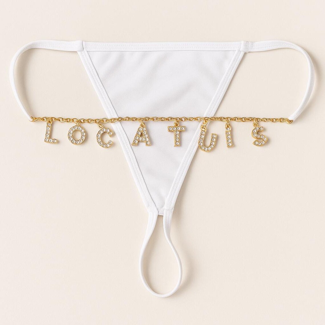 Aangepaste ketting string met  - Body Jewelry Names recensie en prijs
