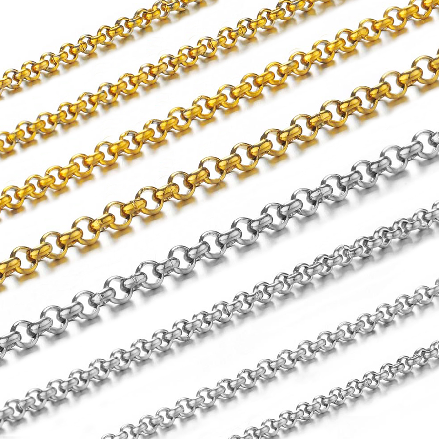 1 meter 2-4 mm roestvrijstalen - Body Jewelry Chain recensie en prijs