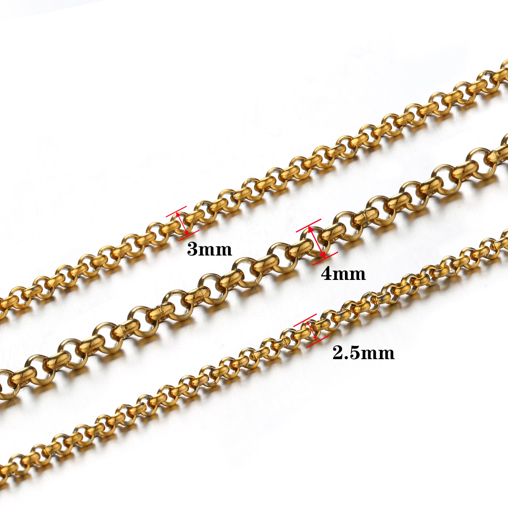 1 meter 2-4 mm roestvrijstalen - Body Jewelry Chain recensie en prijs