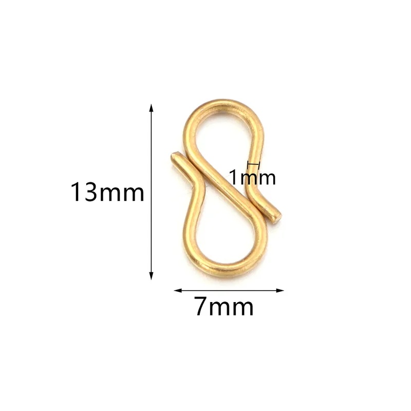 30 stuks roestvrijstalen S-vor - Body Jewelry Diy recensie en prijs