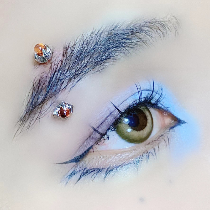 1Pc Trendy Rvs Zoete Coole Sti - Body Jewelry Eyebrow recensie en prijs