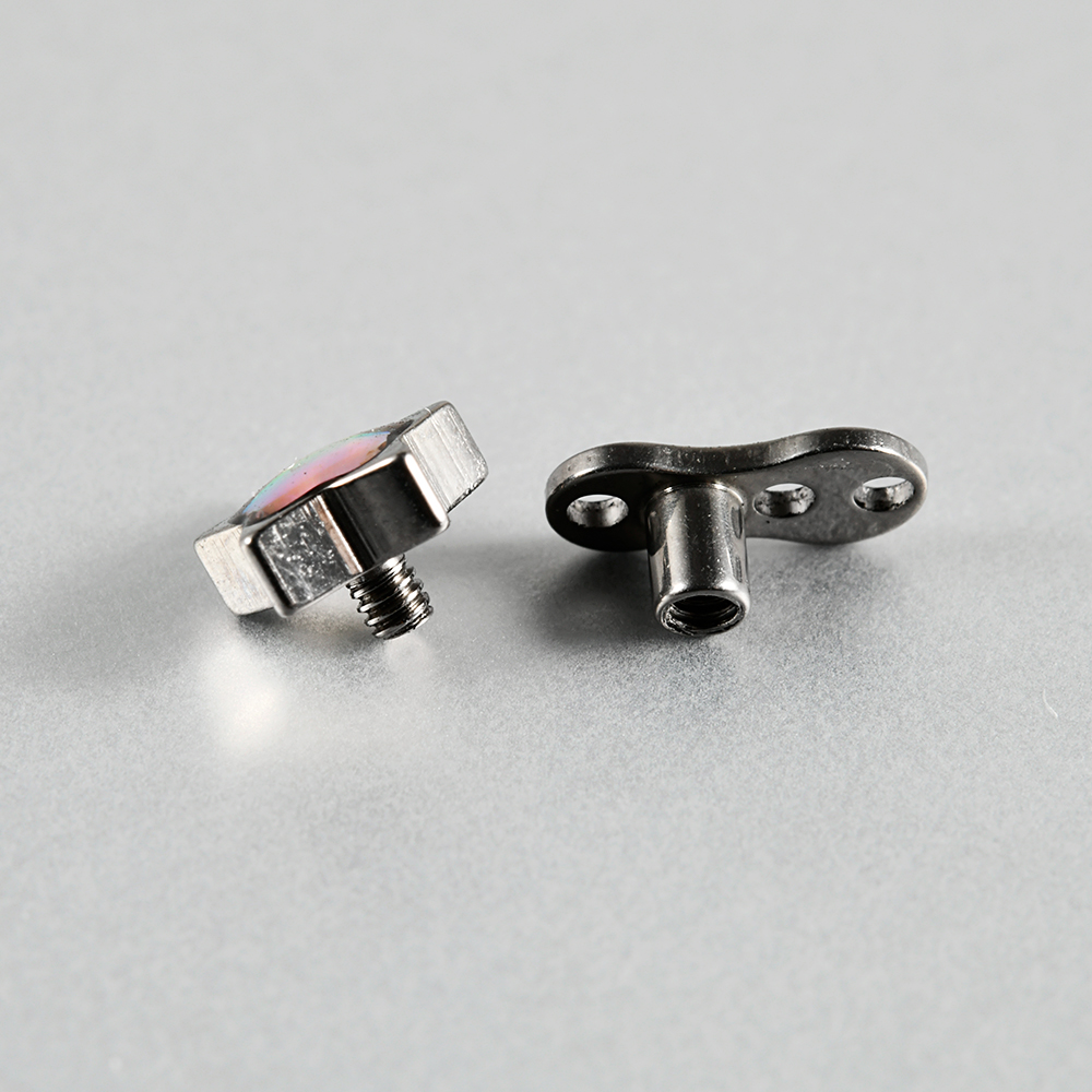 1PC Titanium Flash Film & Opaa - Dermal Anchor Top recensie en prijs