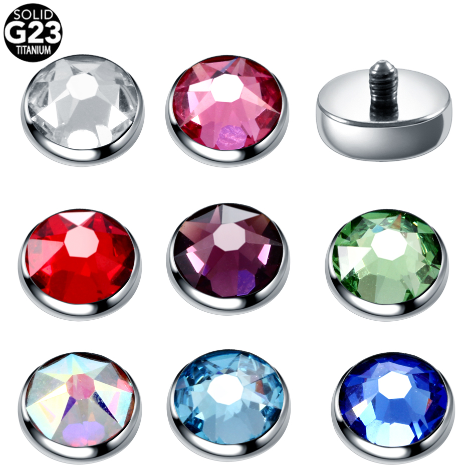 1PC G23 Titanium Dermal Anchor - Dermal Anchor Top recensie en prijs