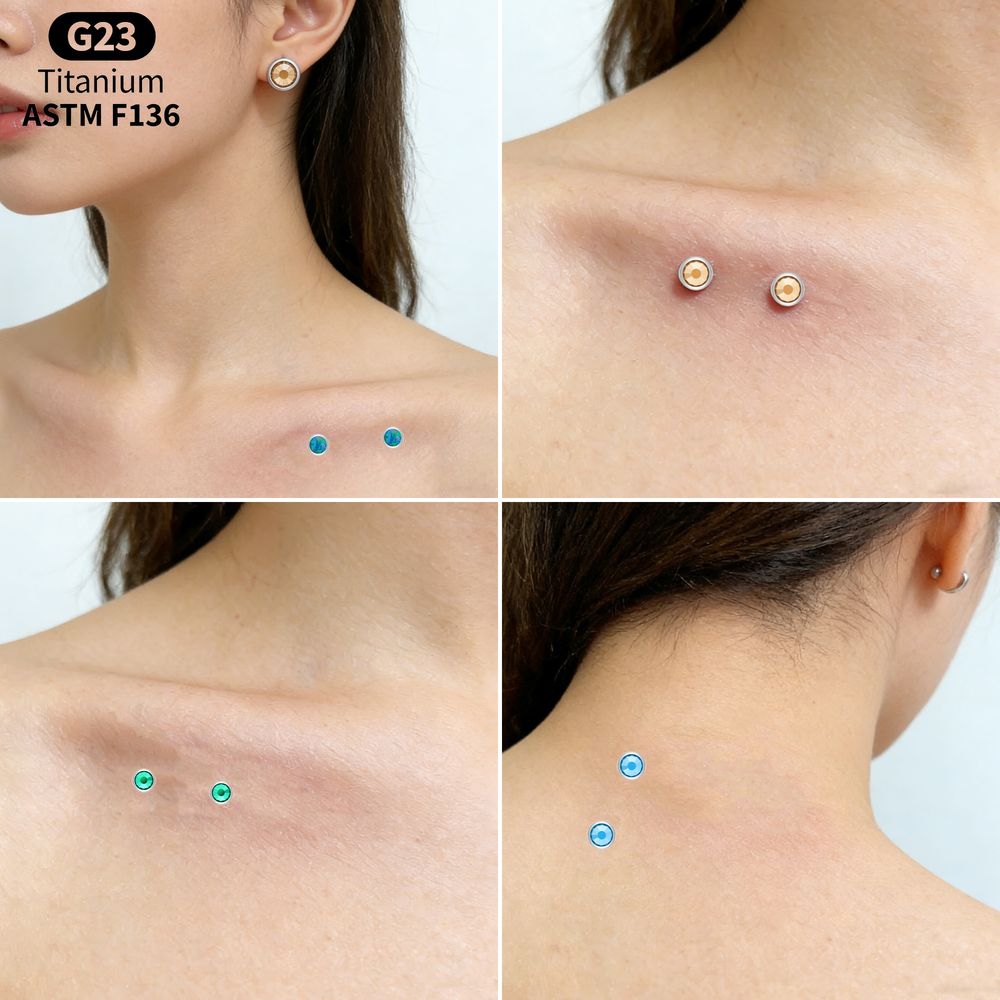 ASTM F136 Titanium Dermal Anch - Dermal Anchor Top recensie en prijs
