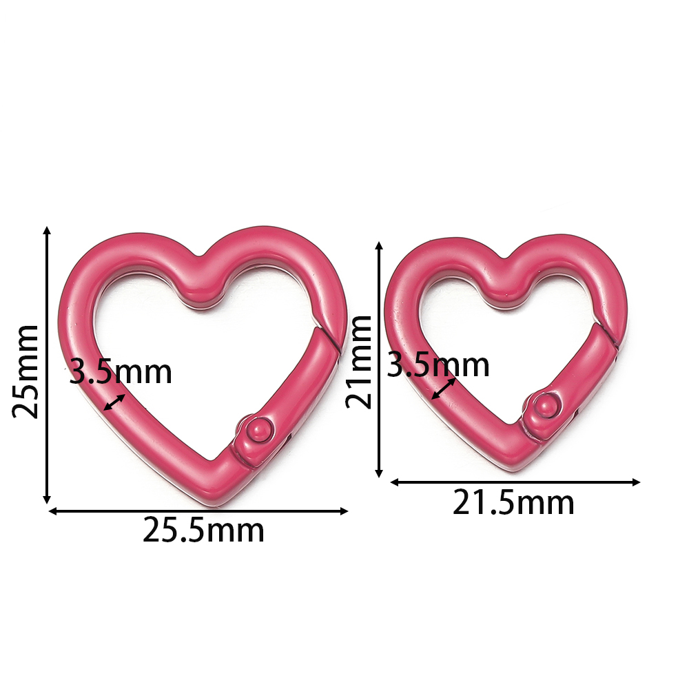 5 stks/partij Hart Lente Sluit - Body Jewelry Diy recensie en prijs