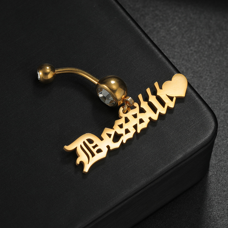 Letdiffery Aangepaste Naam Nav - Body Jewelry Names recensie en prijs
