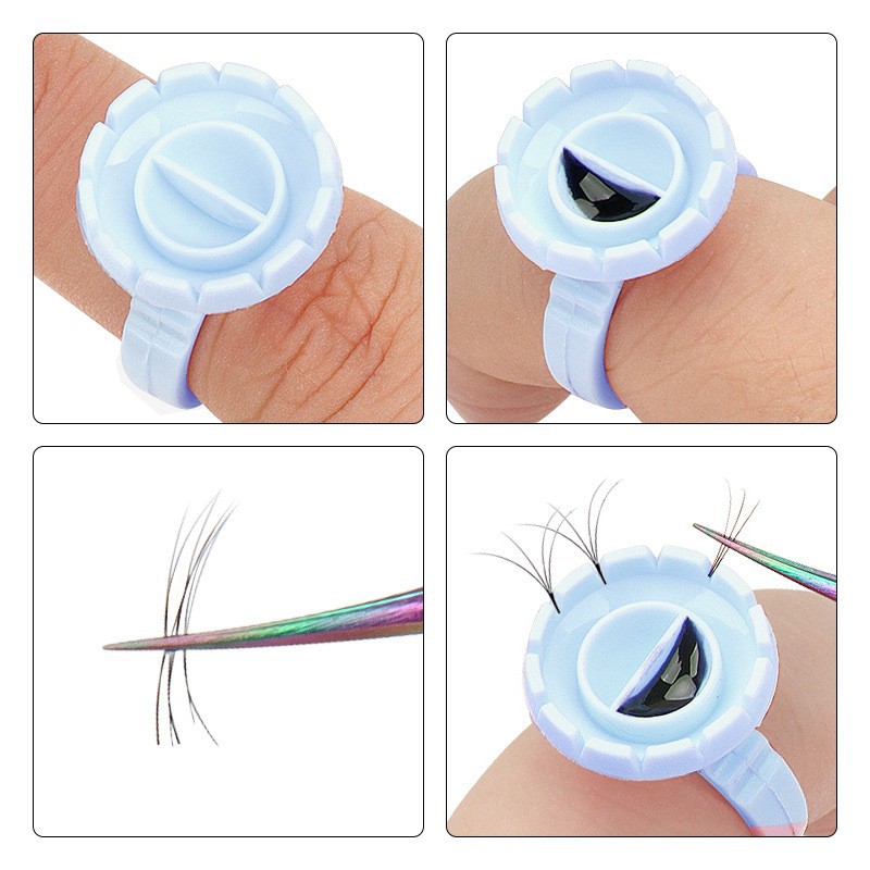 100 Stuks Wegwerp Lijm Ring Ho - Body Jewelry Tattoo recensie en prijs