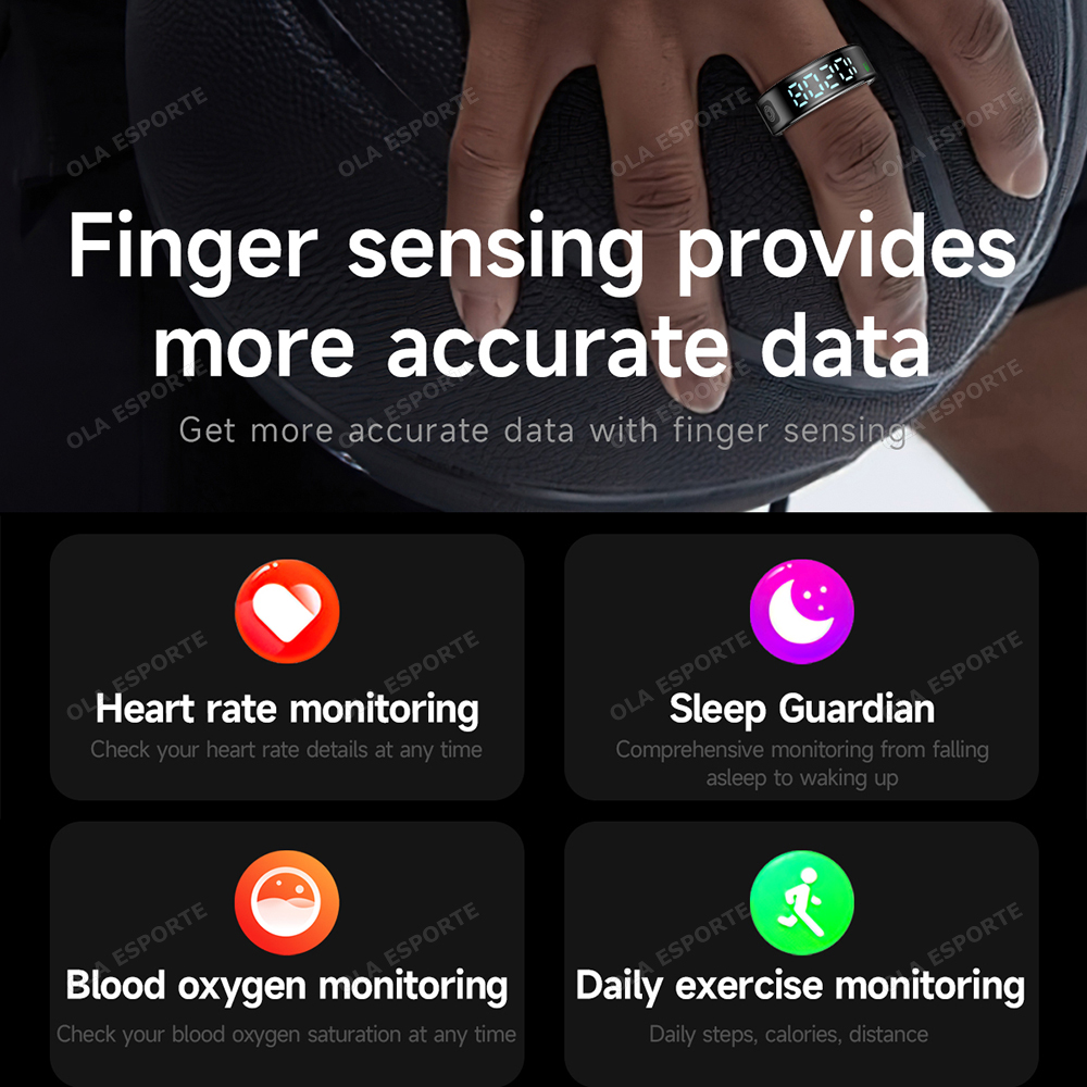 2026 R12 Smart Ring met displa - Daith Heart Ring recensie en prijs