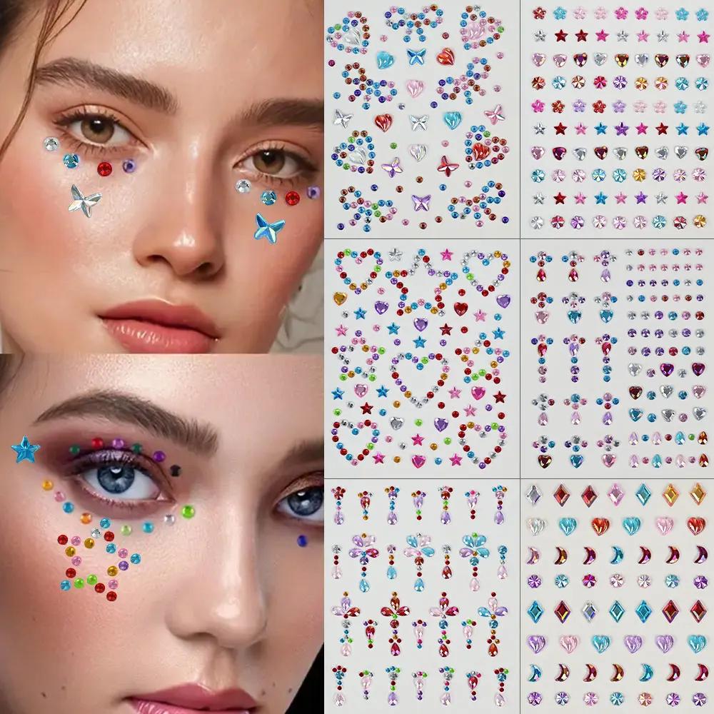 1 vel Kleurrijke boog / ster / - Body Jewelry Tattoo recensie en prijs