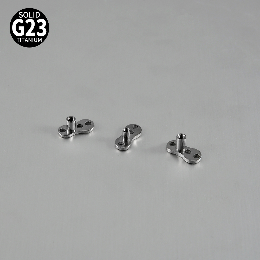 1PC 14G/16G Grade G23 Titanium - Dermal Anchor Top recensie en prijs