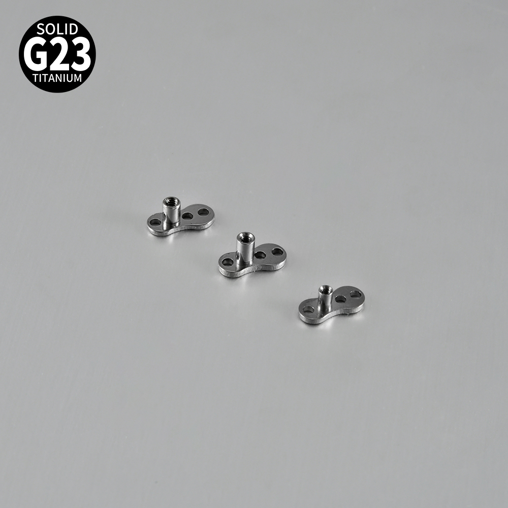 1PC 14G/16G Grade G23 Titanium - Dermal Anchor Top recensie en prijs