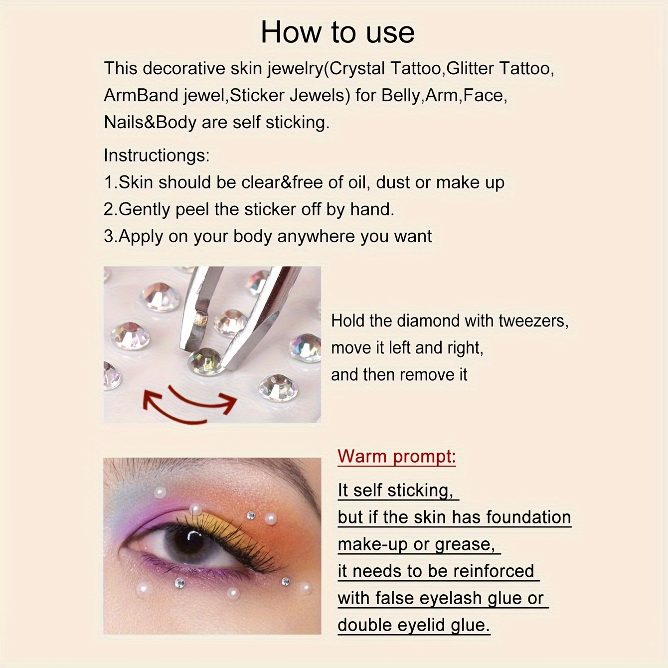 Fake Pearl Vrouwen Drie-Dimens - Body Jewelry Eyebrow recensie en prijs