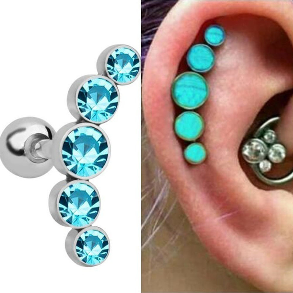 1 stks mode 16g roestvrijstale - Body Jewelry Ear Piercing recensie en prijs
