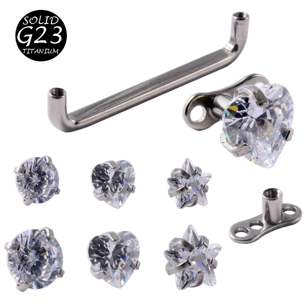 1Peice G23 Titanium Dermal Anc - Dermal Anchor Top recensie en prijs