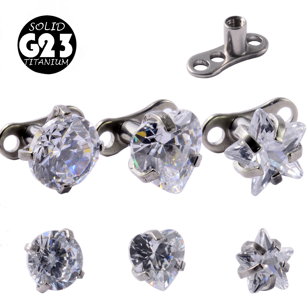 1Peice G23 Titanium Dermal Anc - Dermal Anchor Top recensie en prijs