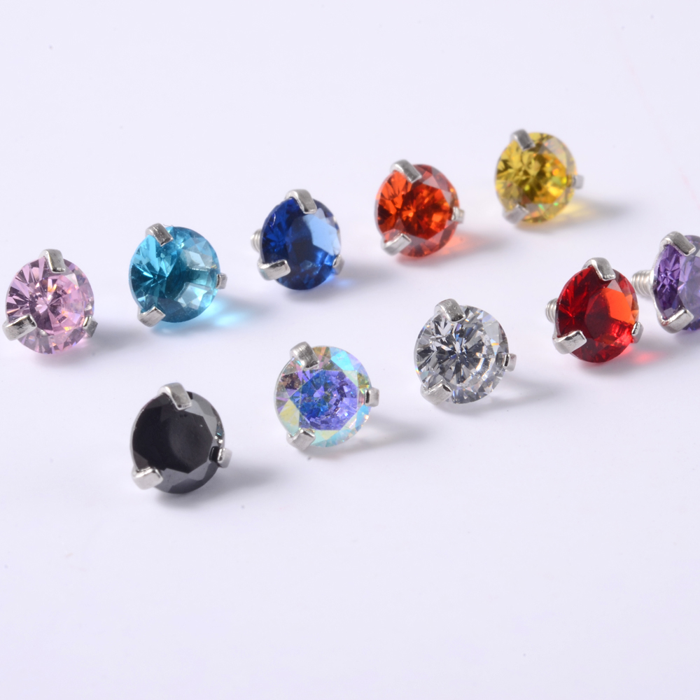 1 Pc Chirurgisch Staal Prong Z - Dermal Anchor Top recensie en prijs